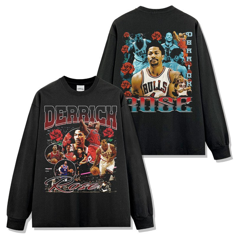 DERRICK ROSE LONG SLEEVE · LEGEND