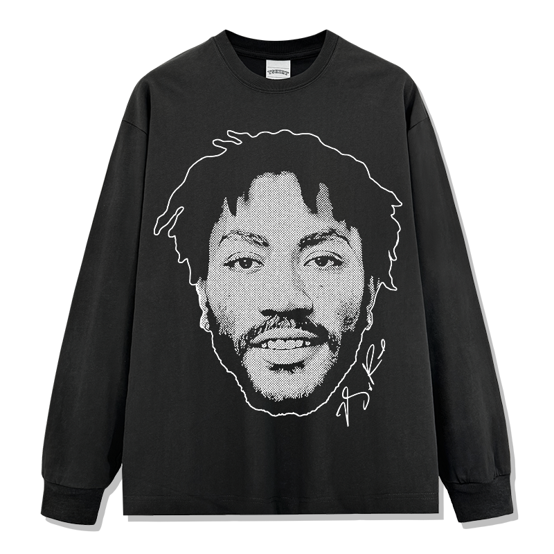 DERRICK ROSE LONG SLEEVE · TRIPLE DOUBLE
