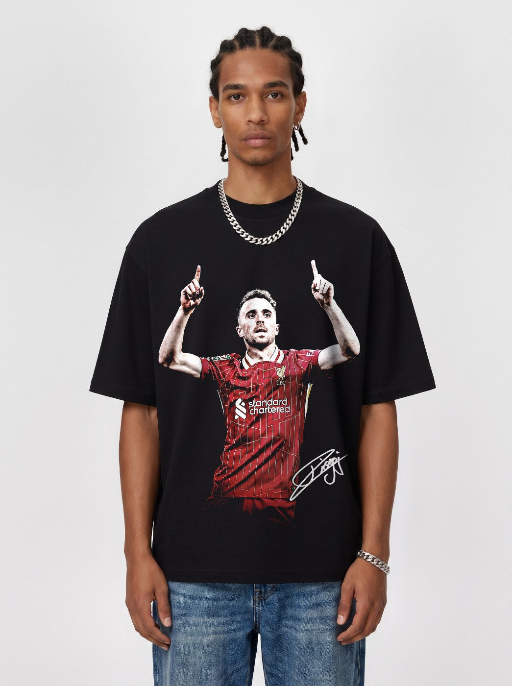 DIOGO JOTA VINTAGE TEE · NIGHT GAME