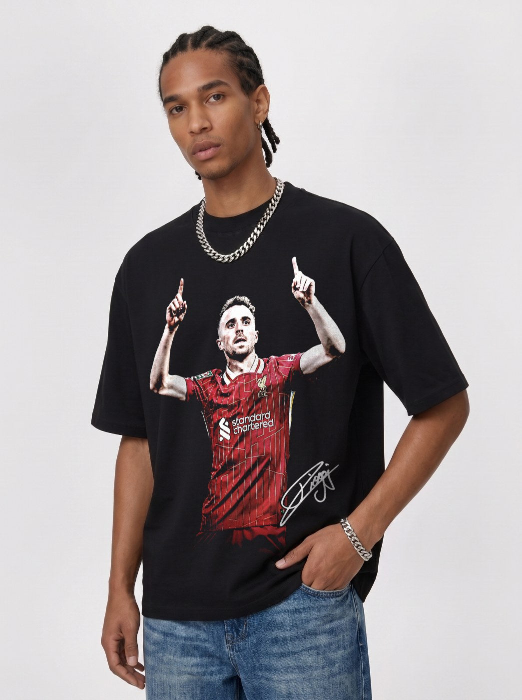 DIOGO JOTA VINTAGE TEE · NIGHT GAME