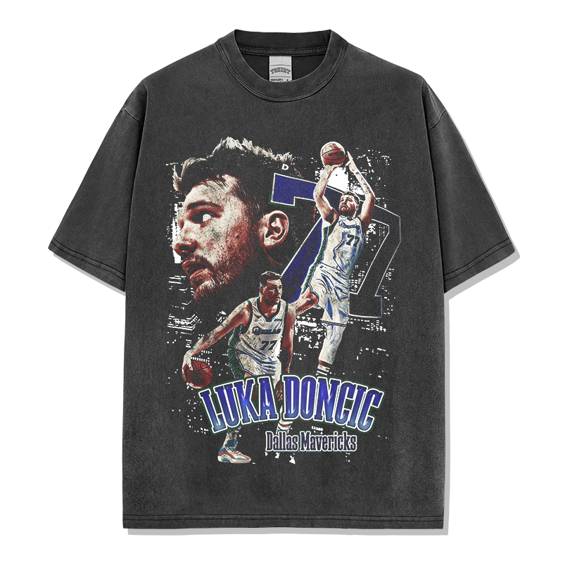 LUKA DONCIC VINTAGE TEE · BANK SHOT
