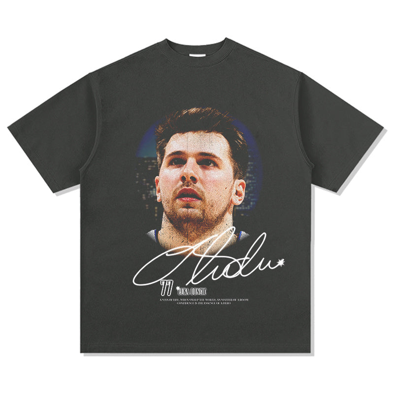 LUKA DONCIC VINTAGE TEE · POSTER