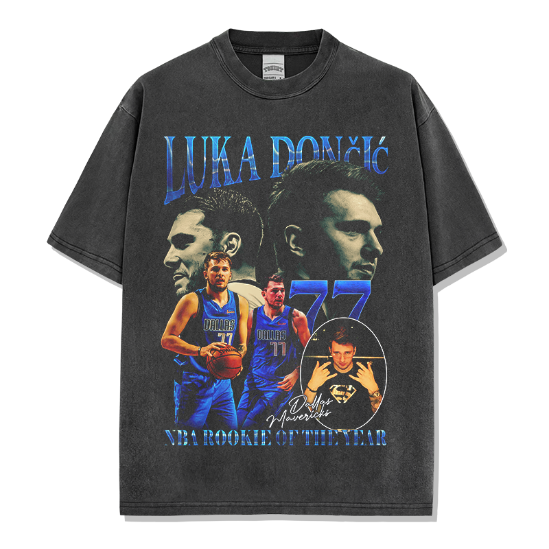 LUKA DONCIC VINTAGE TEE · ALLEY OOP