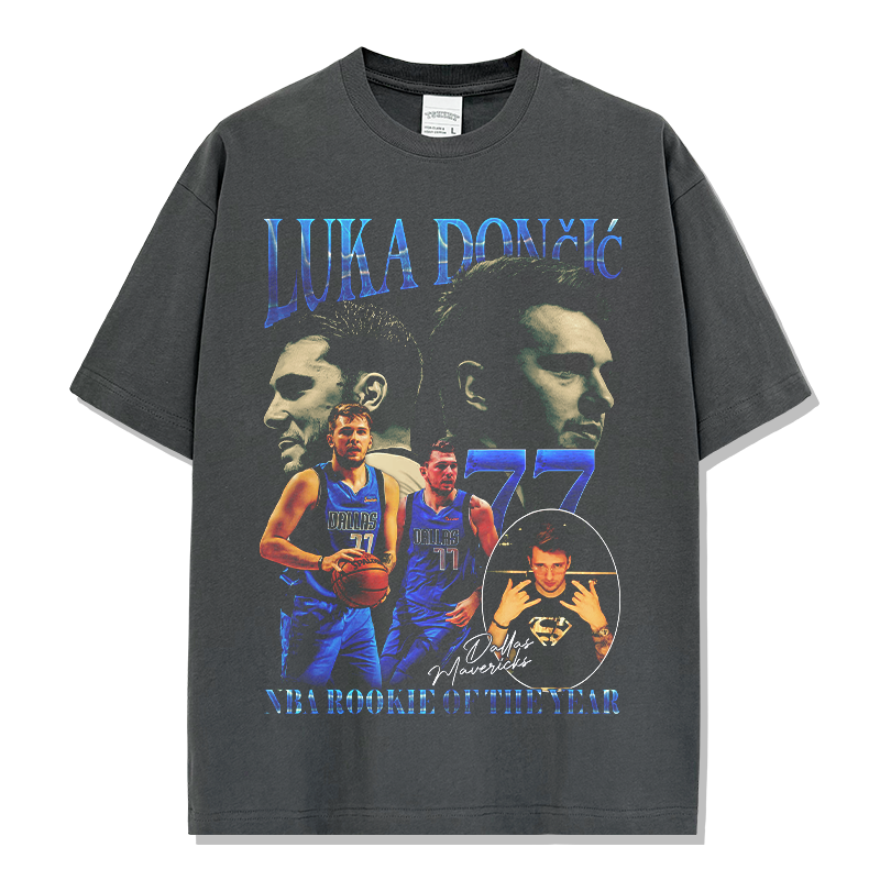LUKA DONCIC VINTAGE TEE · ALLEY OOP