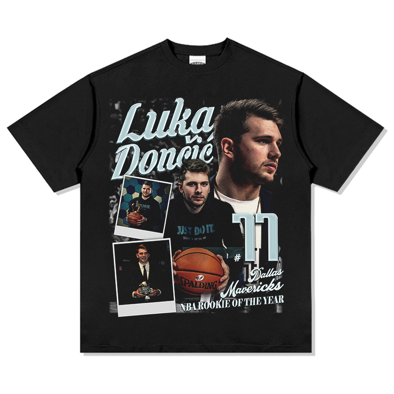 LUKA DONCIC VINTAGE TEE · HARDWOOD