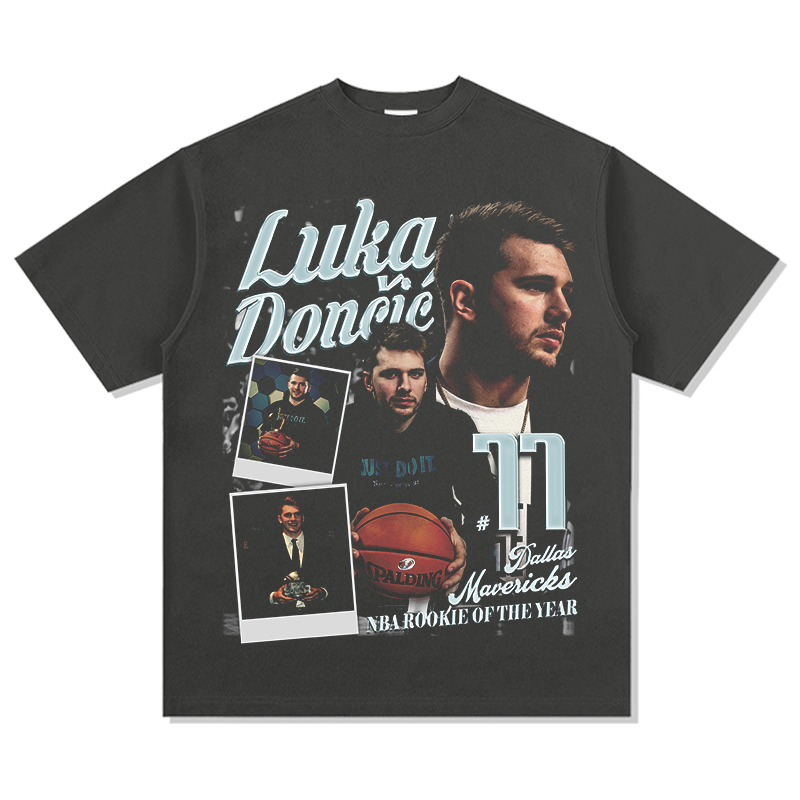 LUKA DONCIC VINTAGE TEE · HARDWOOD