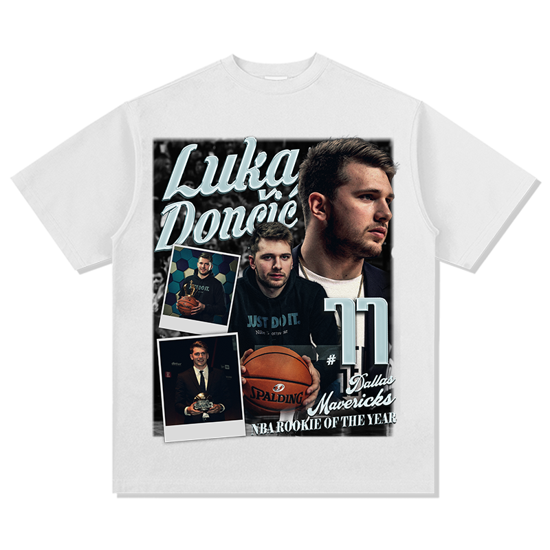 LUKA DONCIC VINTAGE TEE · HARDWOOD
