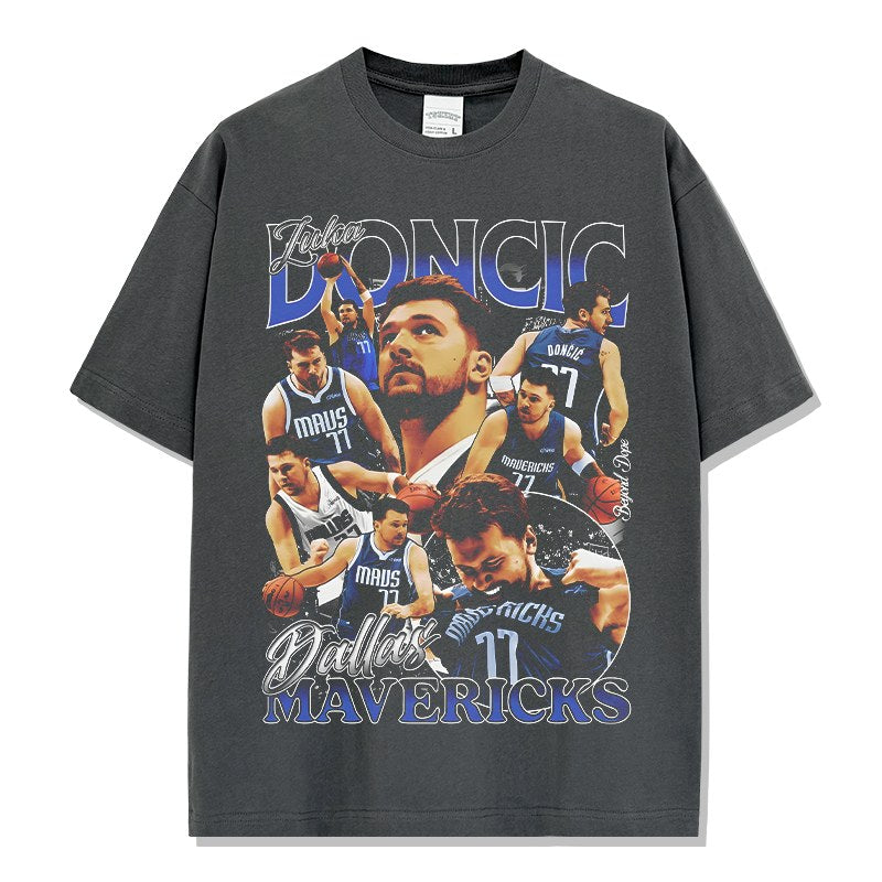 LUKA DONCIC VINTAGE TEE · ALL STAR