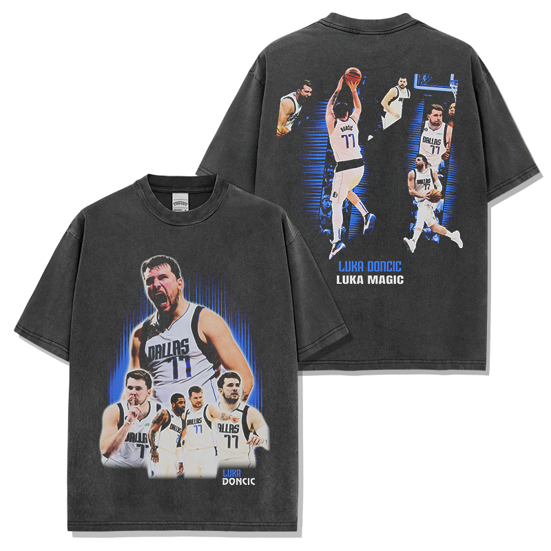 LUKA DONCIC VINTAGE TEE · SPLASH