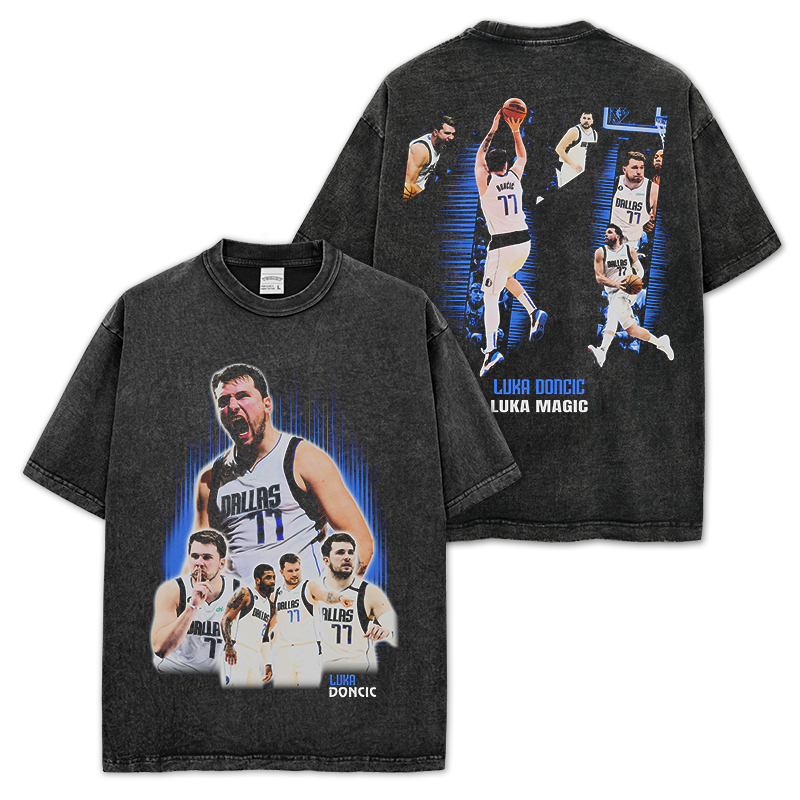 LUKA DONCIC VINTAGE TEE · SPLASH
