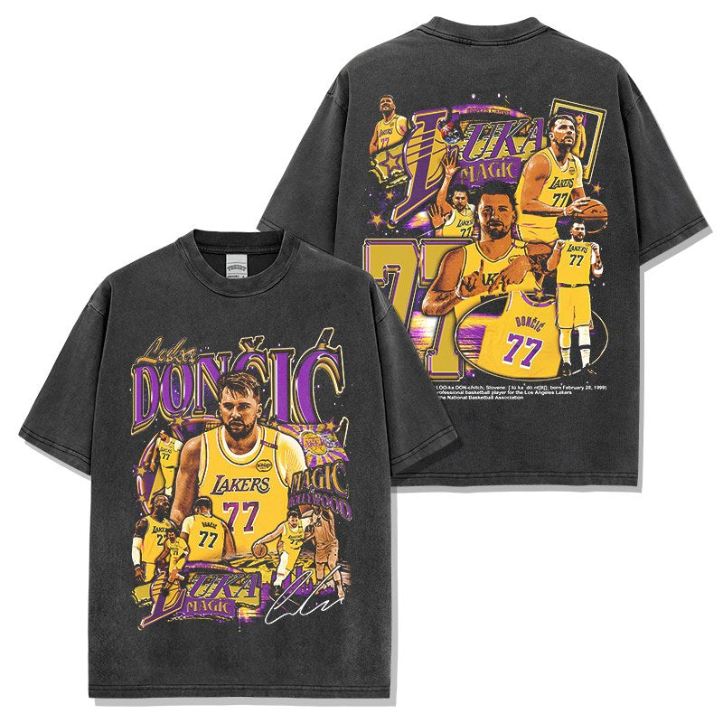 LUKA DONCIC VINTAGE TEE · MVP