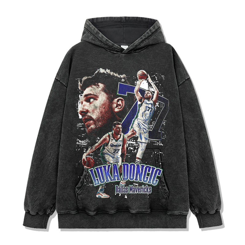 LUKA DONCIC VINTAGE HOODIE · BANK SHOT