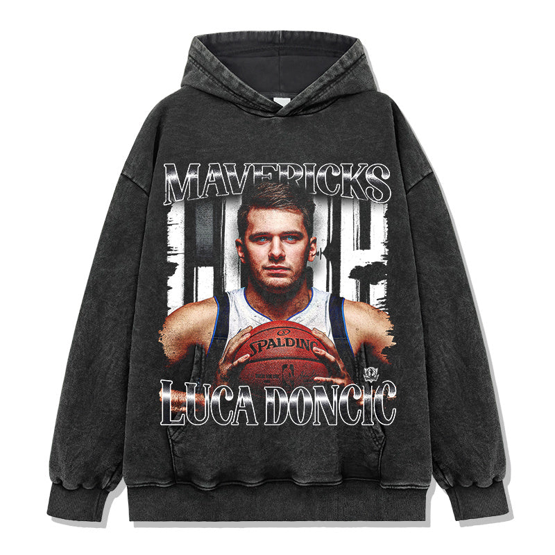 LUKA DONCIC VINTAGE HOODIE · ICE COLD