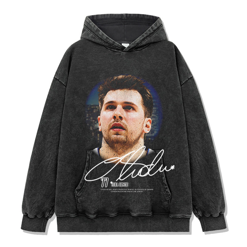 LUKA DONCIC VINTAGE HOODIE · POSTER