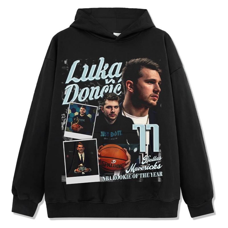 LUKA DONCIC VINTAGE HOODIE · HARDWOOD