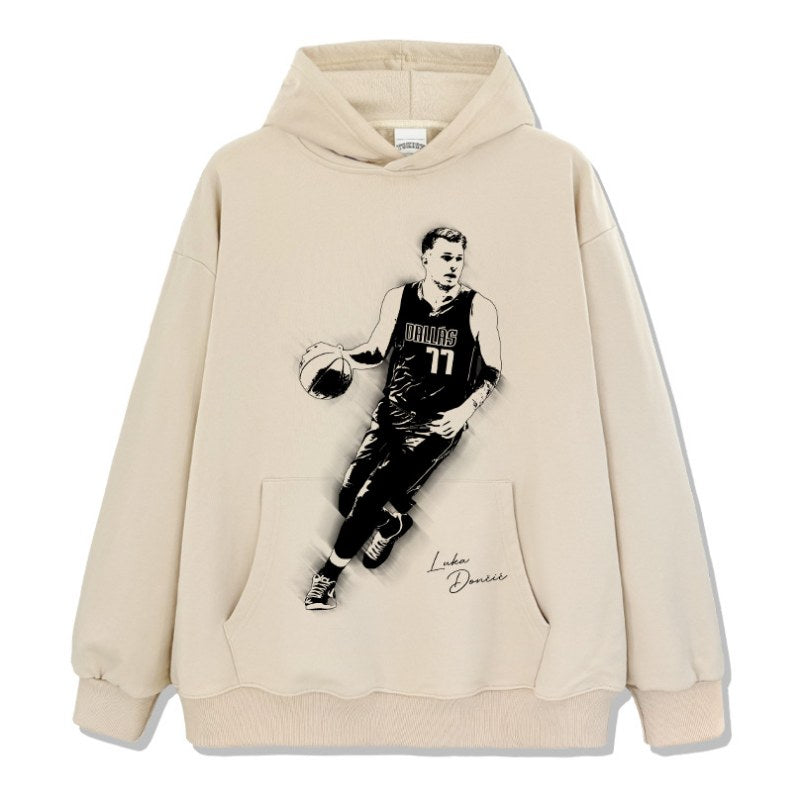LUKA DONCIC VINTAGE HOODIE · NOTHING BUT NET