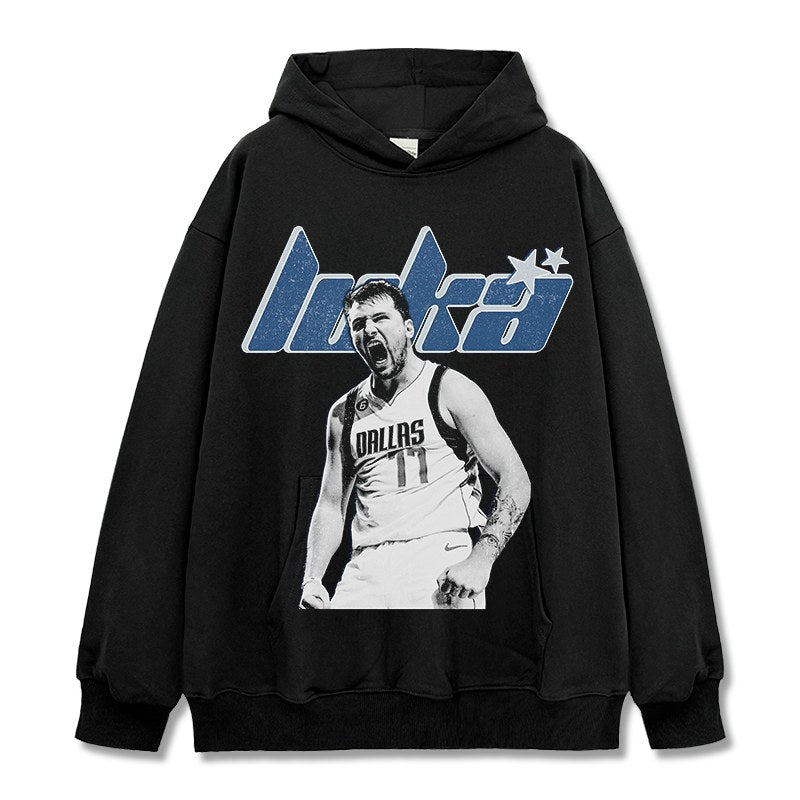 LUKA DONCIC VINTAGE HOODIE · TRIPLE DOUBLE