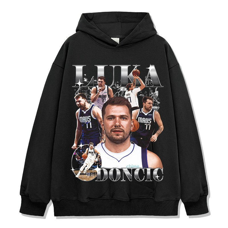 LUKA DONCIC VINTAGE HOODIE · SLAM DUNK