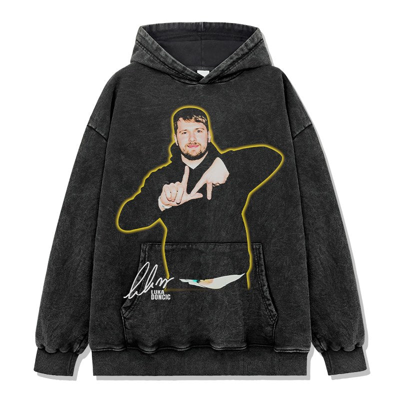 LUKA DONCIC VINTAGE HOODIE · CLUTCH