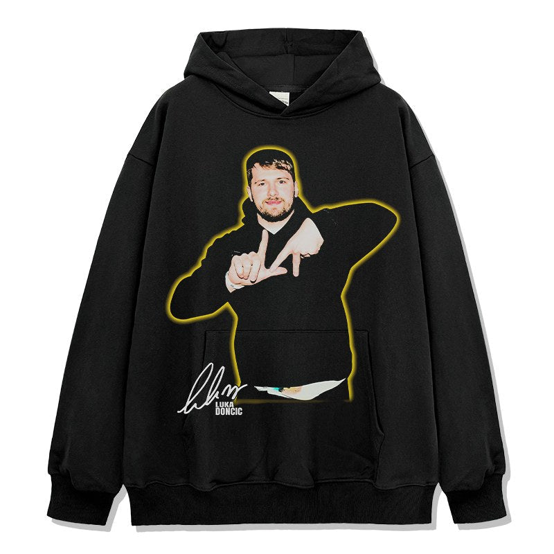 LUKA DONCIC VINTAGE HOODIE · CLUTCH