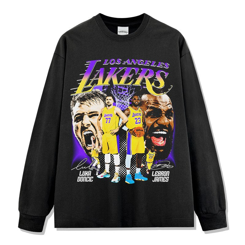 LUKA DONCIC & LEBRON JAMES LONG SLEEVE · CROSSOVER