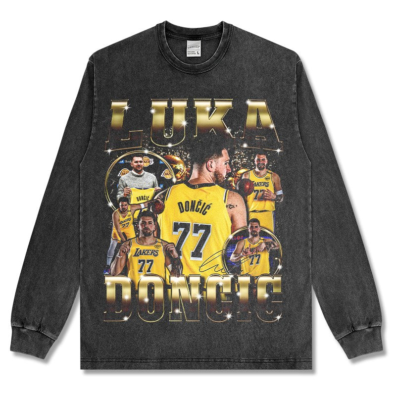 LUKA DONCIC LONG SLEEVE · FADEAWAY