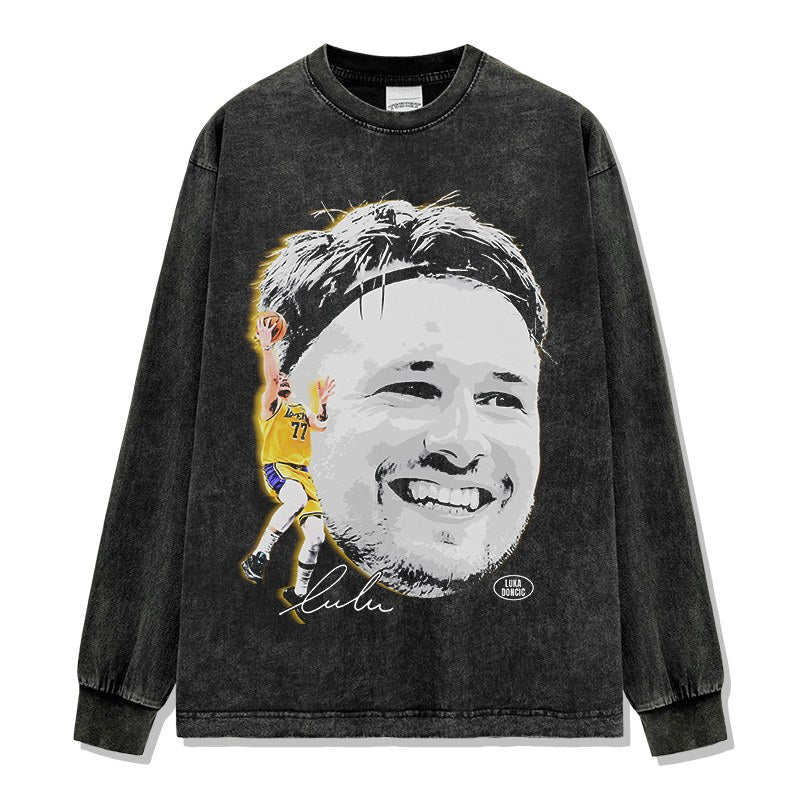 LUKA DONCIC LONG SLEEVE · BUZZER BEATER