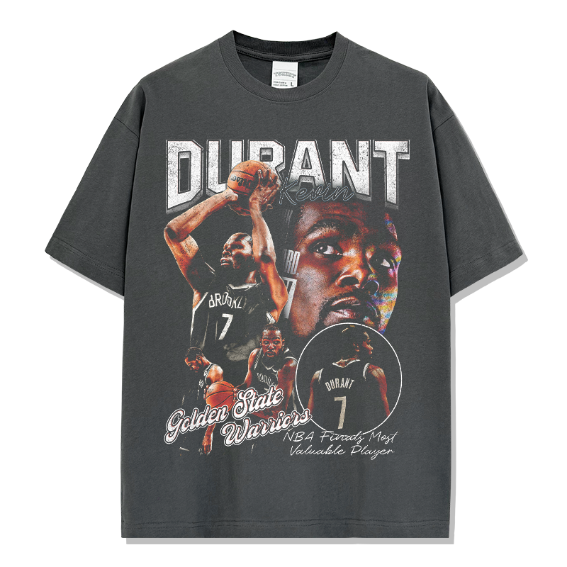 KEVIN DURANT VINTAGE TEE · TRIPLE DOUBLE