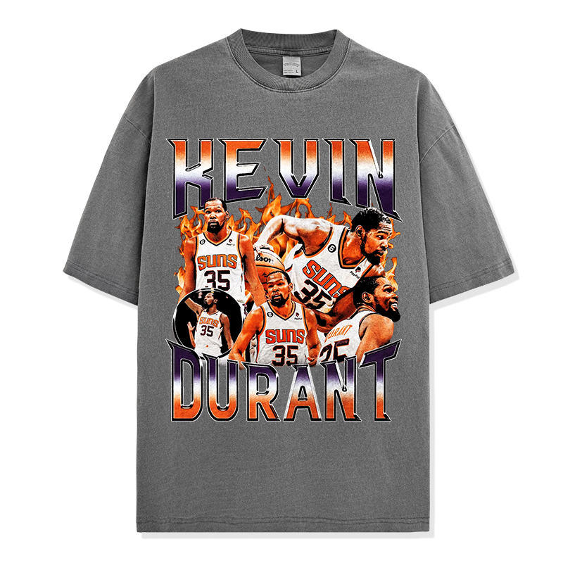 KEVIN DURANT VINTAGE TEE · SLAM DUNK