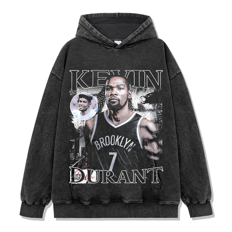 KEVIN DURANT VINTAGE HOODIE · ROOKIE YEAR