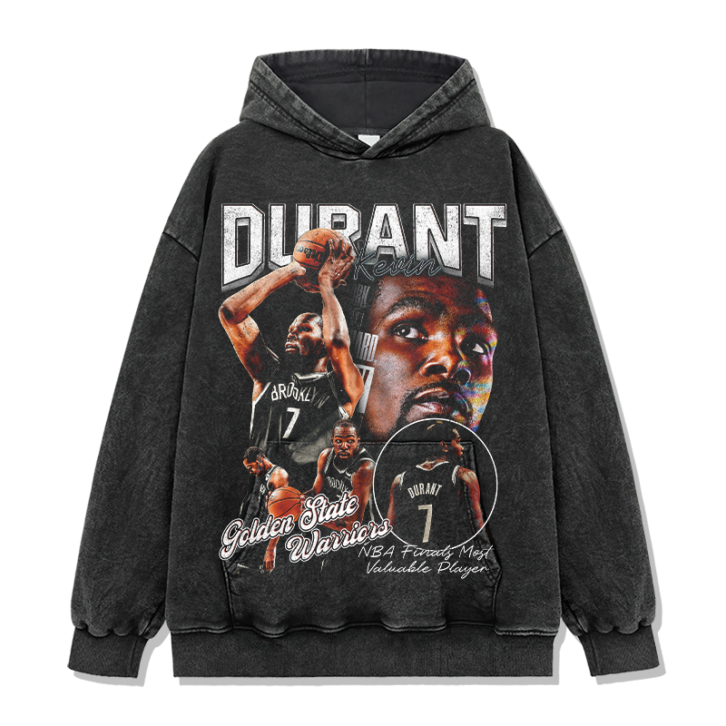 KEVIN DURANT VINTAGE HOODIE · TRIPLE DOUBLE