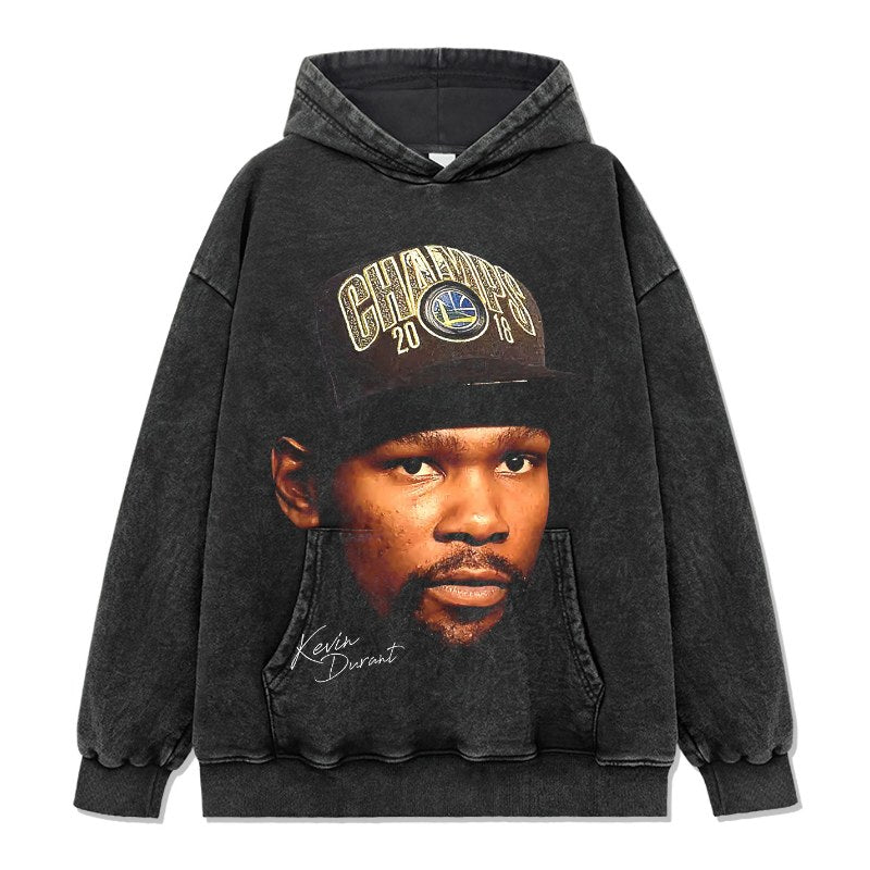 KEVIN DURANT VINTAGE HOODIE · MVP