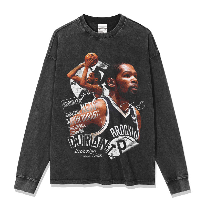 KEVIN DURANT LONG SLEEVE · AND ONE
