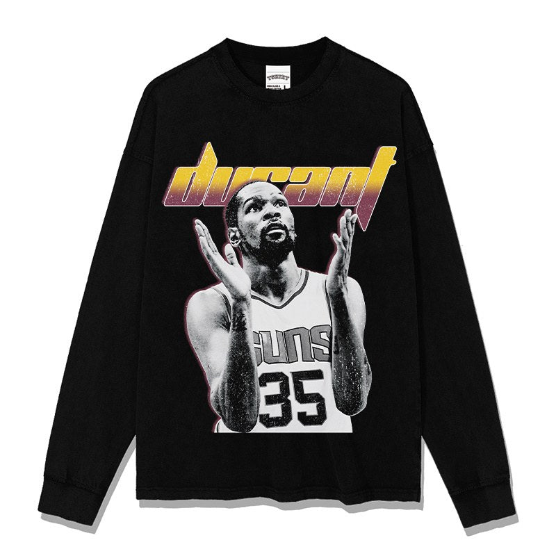KEVIN DURANT LONG SLEEVE · FADEAWAY
