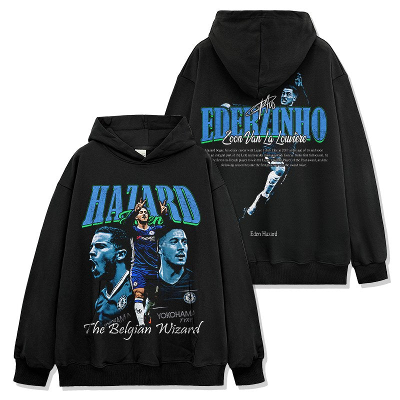 EDEN HAZARD VINTAGE HOODIE · GOLDEN BOOT