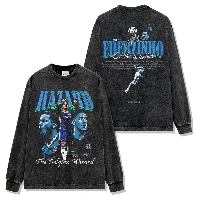 EDEN HAZARD LONG SLEEVE · GOLDEN BOOT