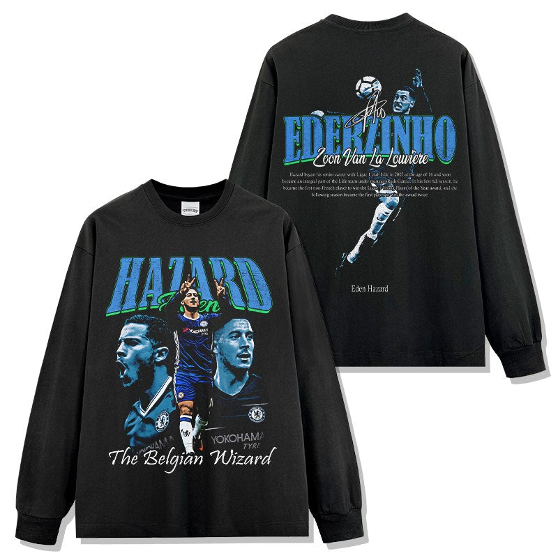 EDEN HAZARD LONG SLEEVE · GOLDEN BOOT