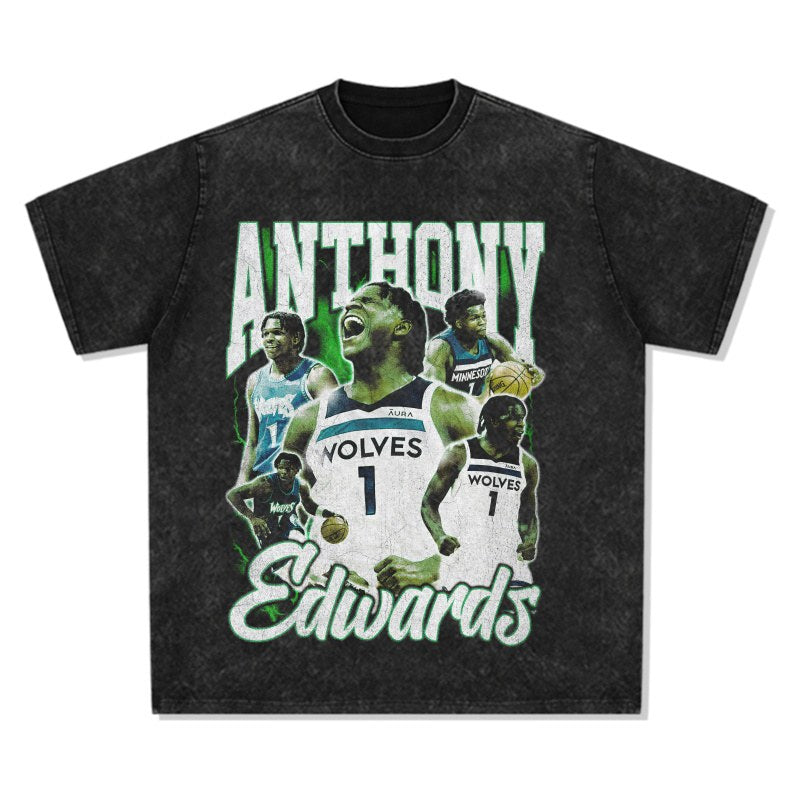ANTHONY EDWARDS VINTAGE TEE · ALL STAR