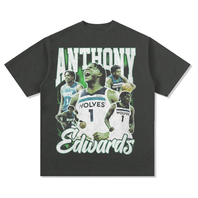 ANTHONY EDWARDS VINTAGE TEE · ALL STAR
