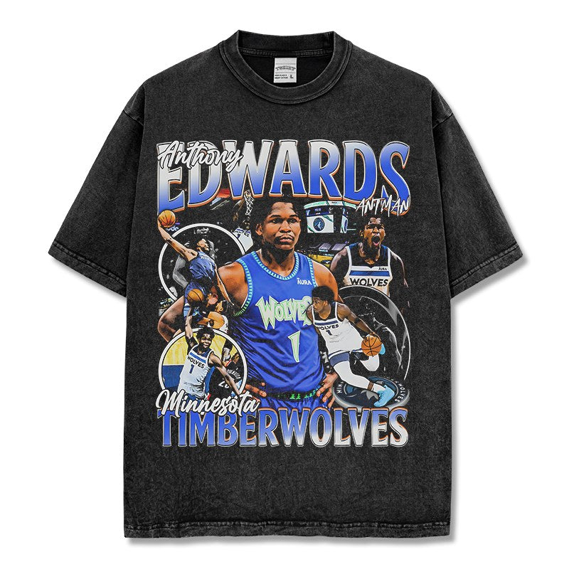 ANTHONY EDWARDS VINTAGE TEE · ROOKIE YEAR