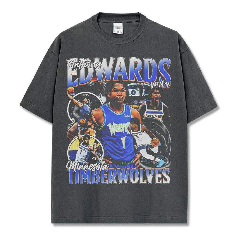 ANTHONY EDWARDS VINTAGE TEE · ROOKIE YEAR