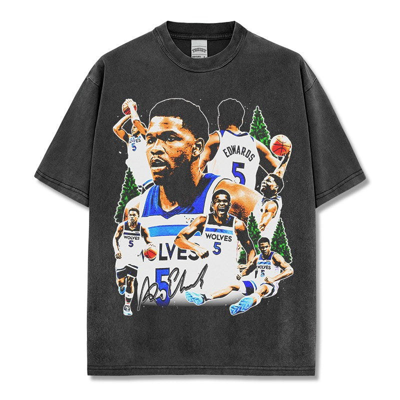 ANTHONY EDWARDS VINTAGE TEE · SLAM DUNK