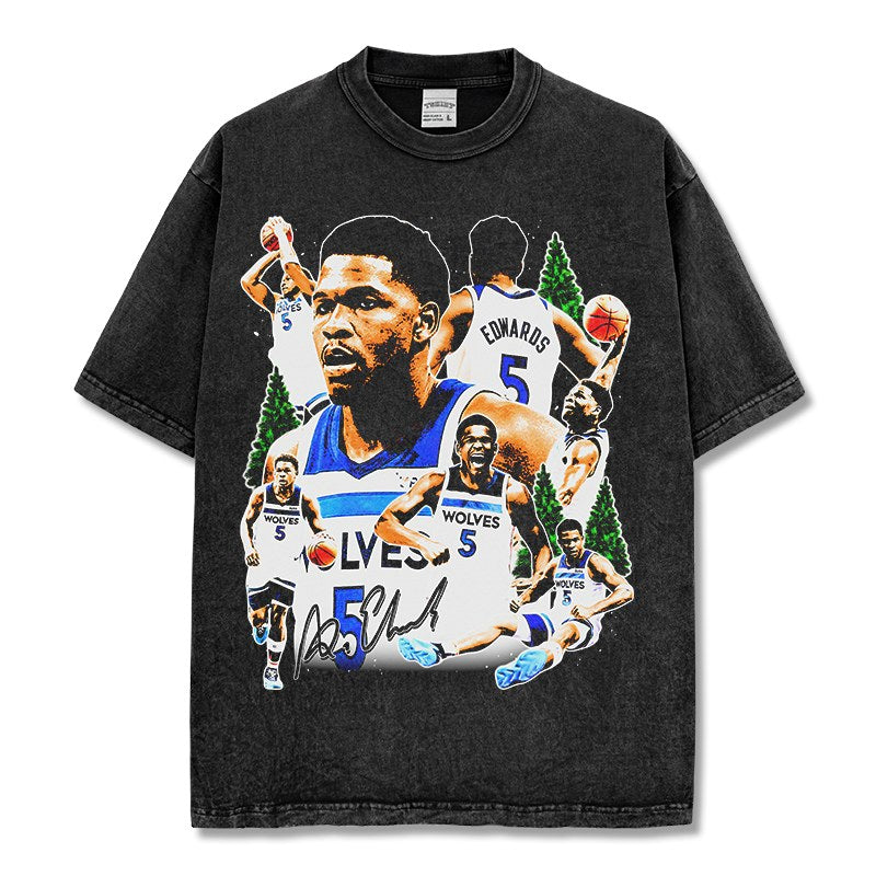 ANTHONY EDWARDS VINTAGE TEE · SLAM DUNK