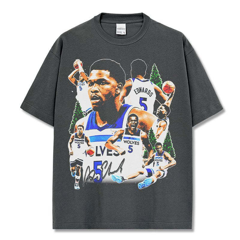 ANTHONY EDWARDS VINTAGE TEE · SLAM DUNK