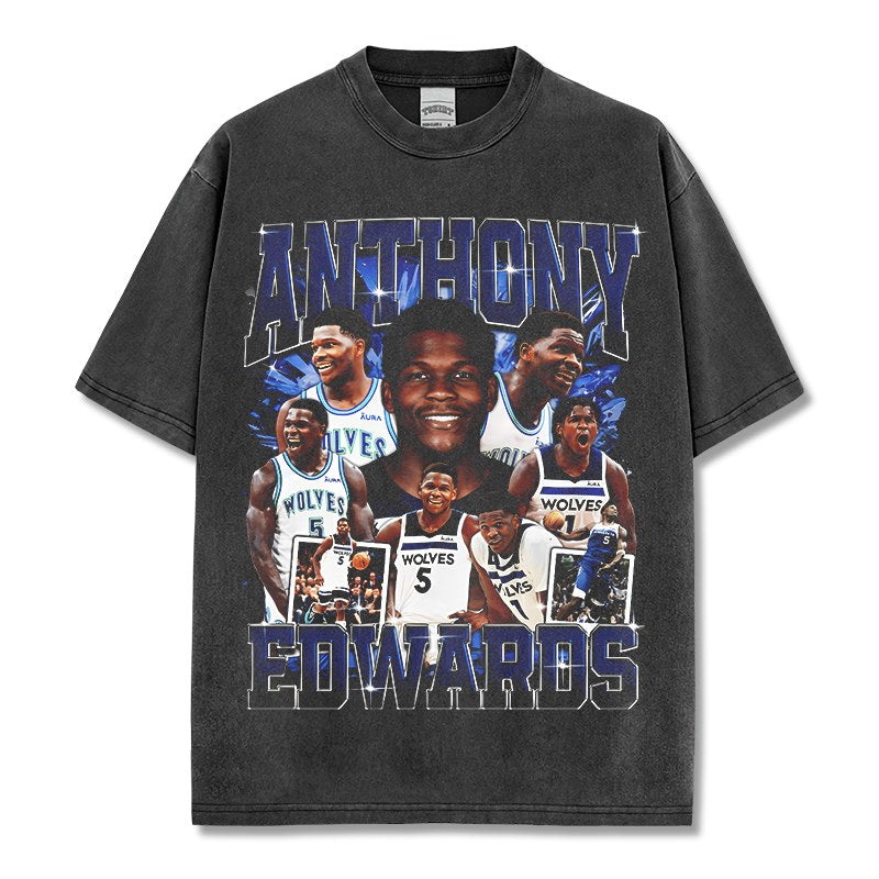 ANTHONY EDWARDS VINTAGE TEE · DYNASTY