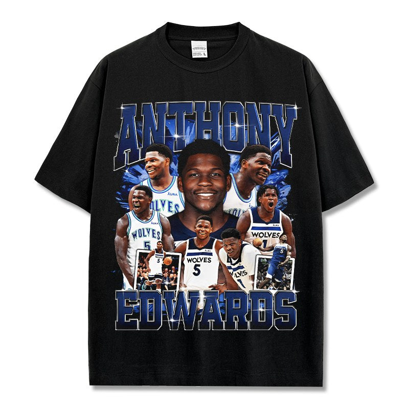 ANTHONY EDWARDS VINTAGE TEE · DYNASTY