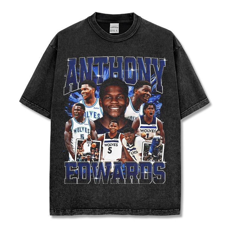 ANTHONY EDWARDS VINTAGE TEE · DYNASTY
