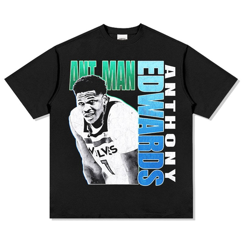 ANTHONY EDWARDS VINTAGE TEE · FADEAWAY