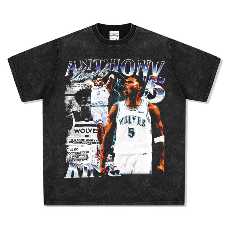 ANTHONY EDWARDS VINTAGE TEE · ALLEY OOP