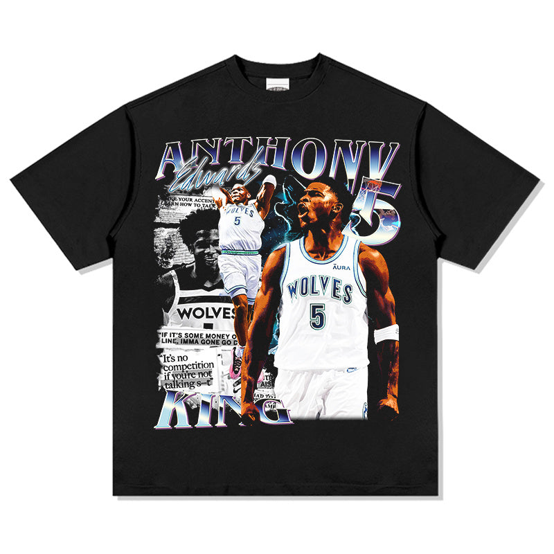 ANTHONY EDWARDS VINTAGE TEE · ALLEY OOP